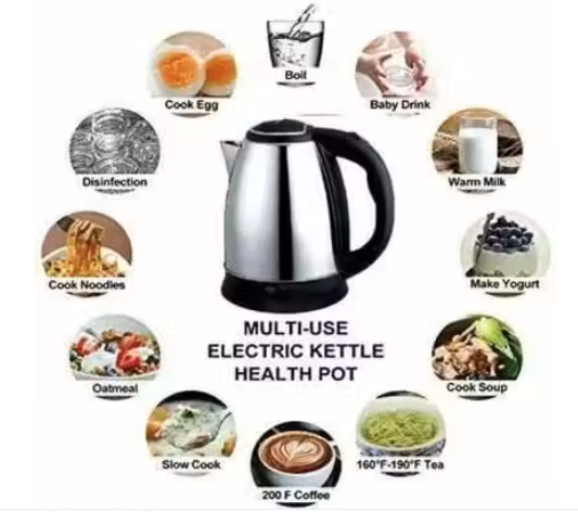 Premium Stainless Steel Electric Kettle – Perfect for Tea & Coffee