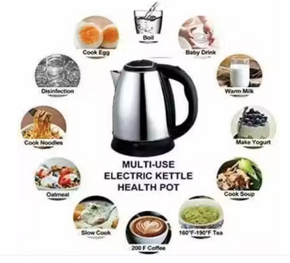 Premium Stainless Steel Electric Kettle – Perfect for Tea & Coffee