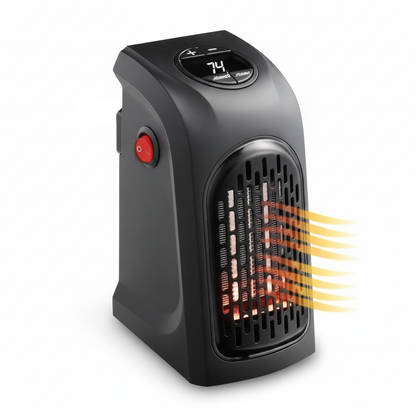 🔥 Mini Plug-In Electric Heater – Instant Warmth for Home & Office (400W Compact Design)